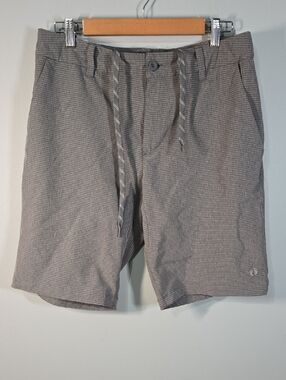 Hang Ten Shorts Men's Size 32 Gray Micro-Pattern Men's Shorts Summer Active